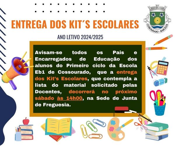 Entrega dos Kit's Escolares Entrega dos Kit's Escolares