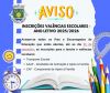 Inscrições para as valências escolares!