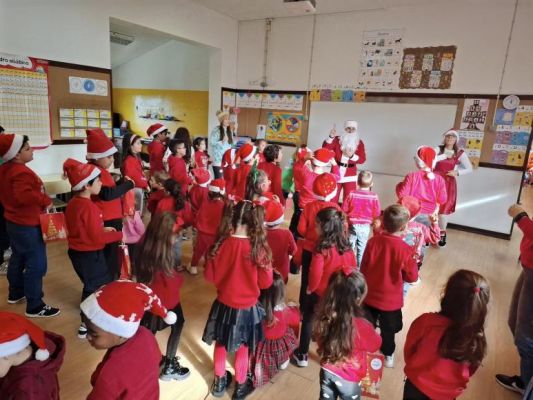 Festa de Natal na Escola de Cossourado 