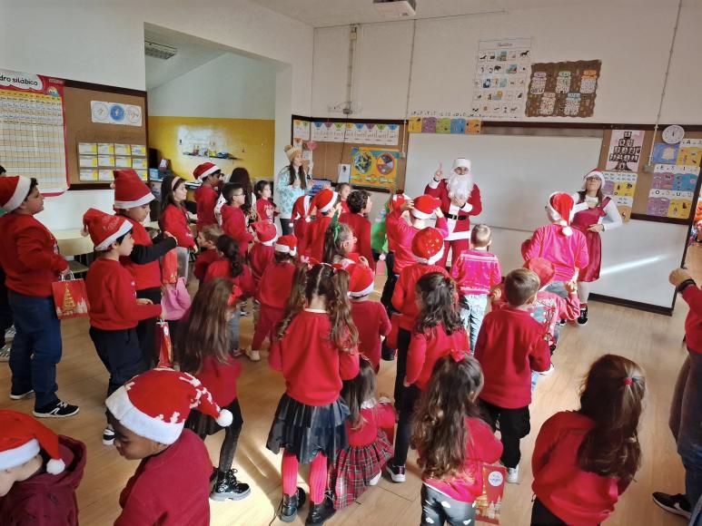 Festa de Natal na Escola de Cossourado 