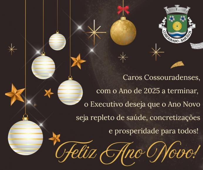 Uma boa despedida de 2025 e umas &oacute;timas entradas em 2026! Feliz Ano Novo! 