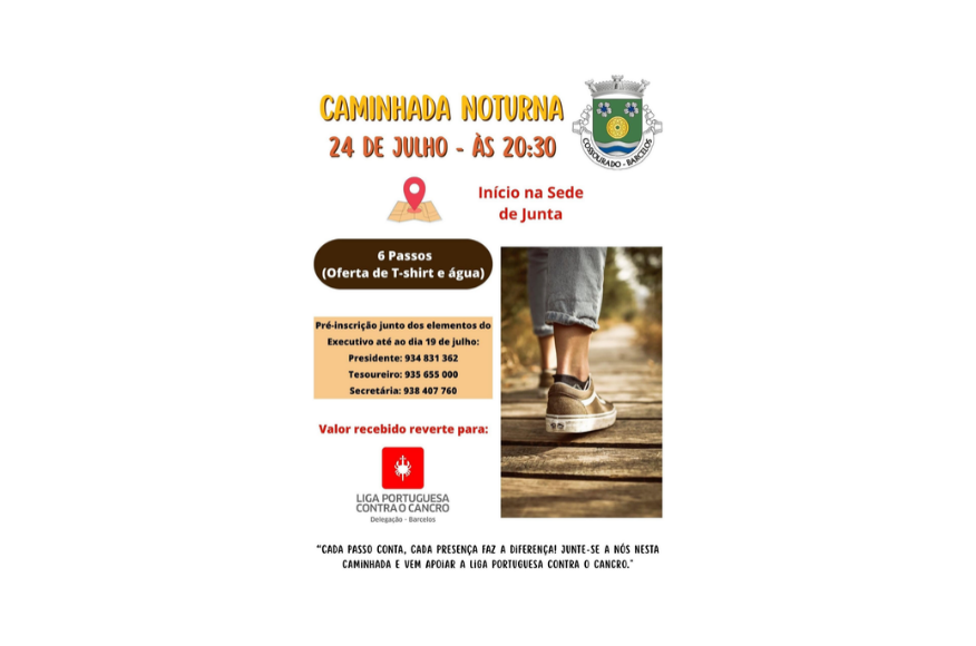 Caminhada noturna