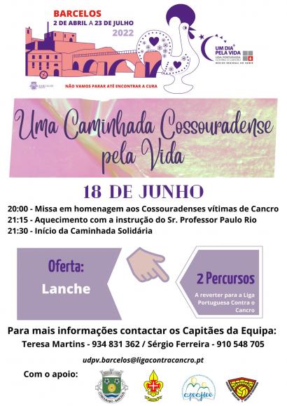 Uma Caminhada Cossouradense pela Vida Uma Caminhada Cossouradense pela Vida