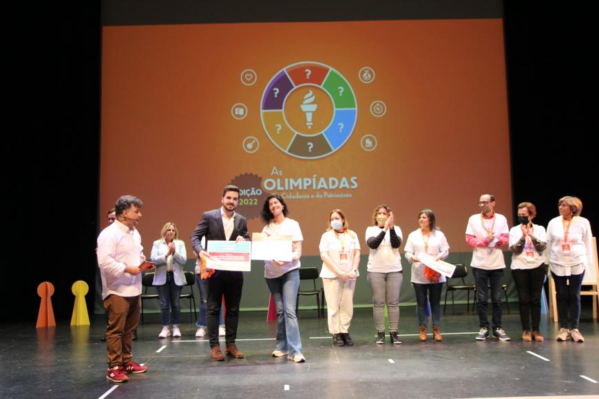 As Olimpíadas da Cidadania e do Património As Olimpíadas da Cidadania e do Património