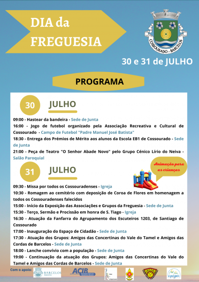 Comemora&ccedil;&otilde;es do Dia da Freguesia