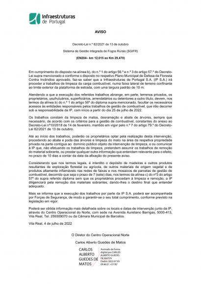 Infraestruturas e Portugal Infraestruturas e Portugal