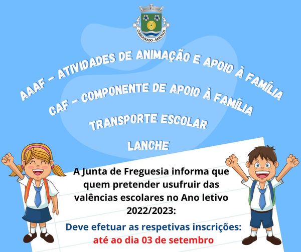 VALÊNCIAS ESCOLARES 2022 / 2023