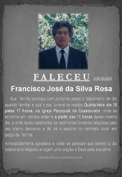 Participa&ccedil;&atilde;o de falecimento.