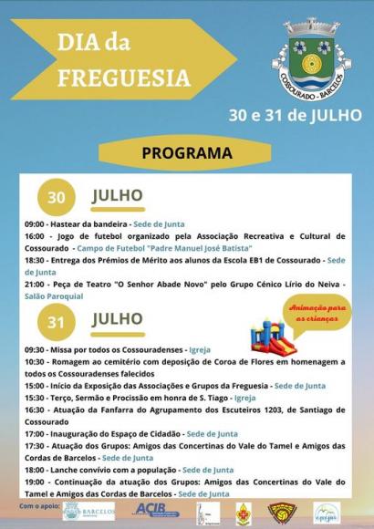 É já este fim de semana o Dia da Freguesia! É já este fim de semana o Dia da Freguesia!