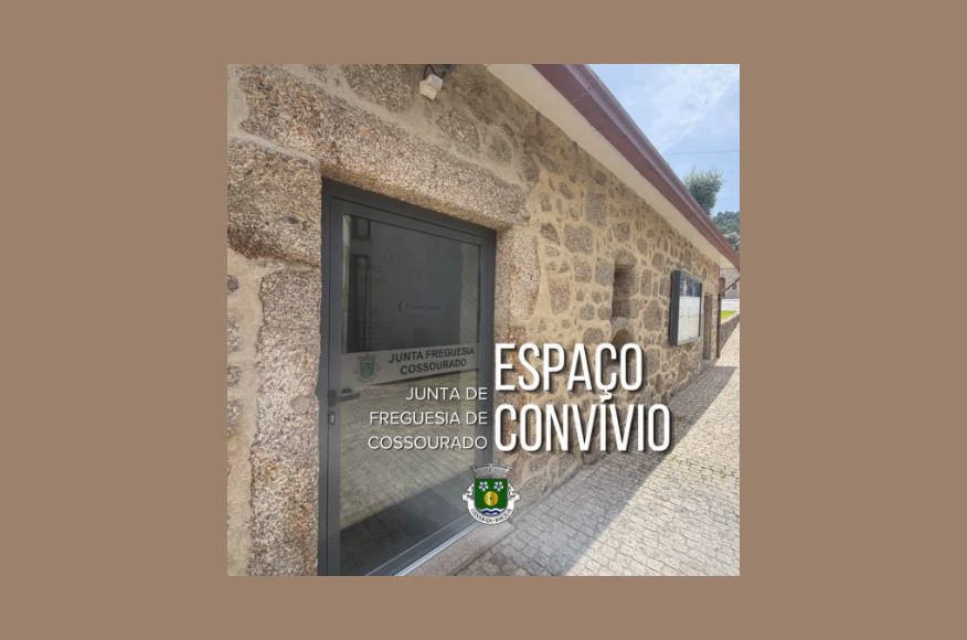 Espa&ccedil;o conv&iacute;vio da Junta de Freguesia de Cossourado